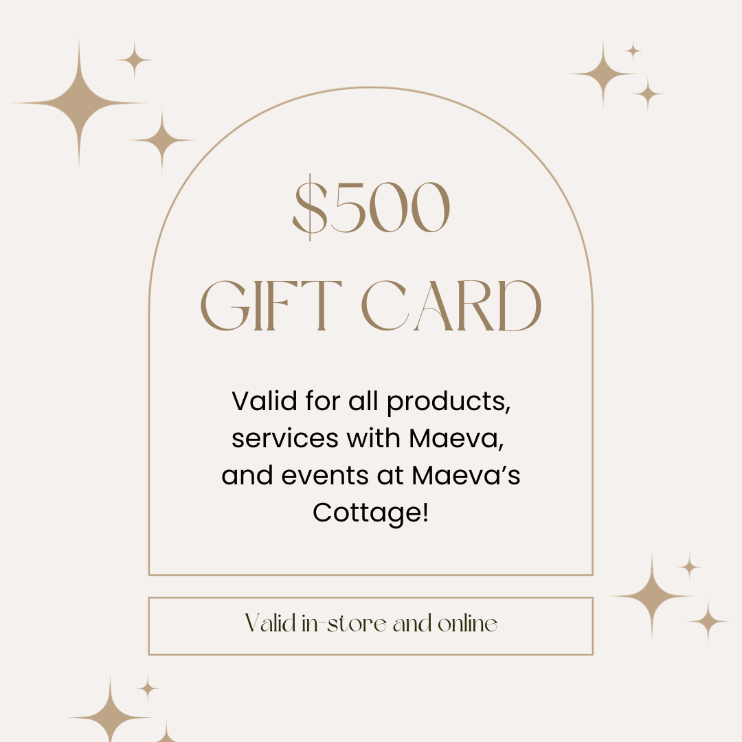 RAFFLE: $500 Gift Card (10 entries)