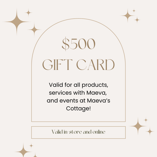 RAFFLE: $500 Gift Card (10 entries)