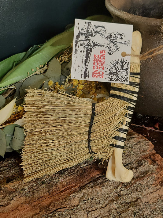 Handcrafted Bone Altar Broom