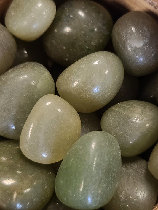 Aventurine, Green (Tumbled)