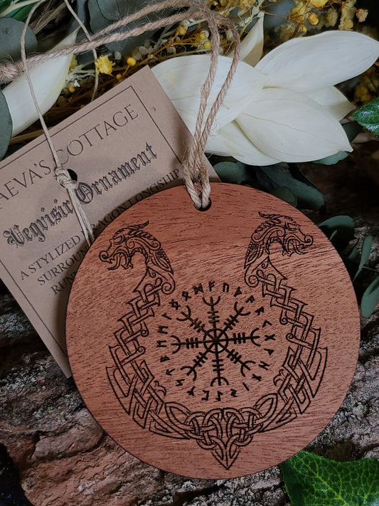 Nordic Vegvisir Ornament