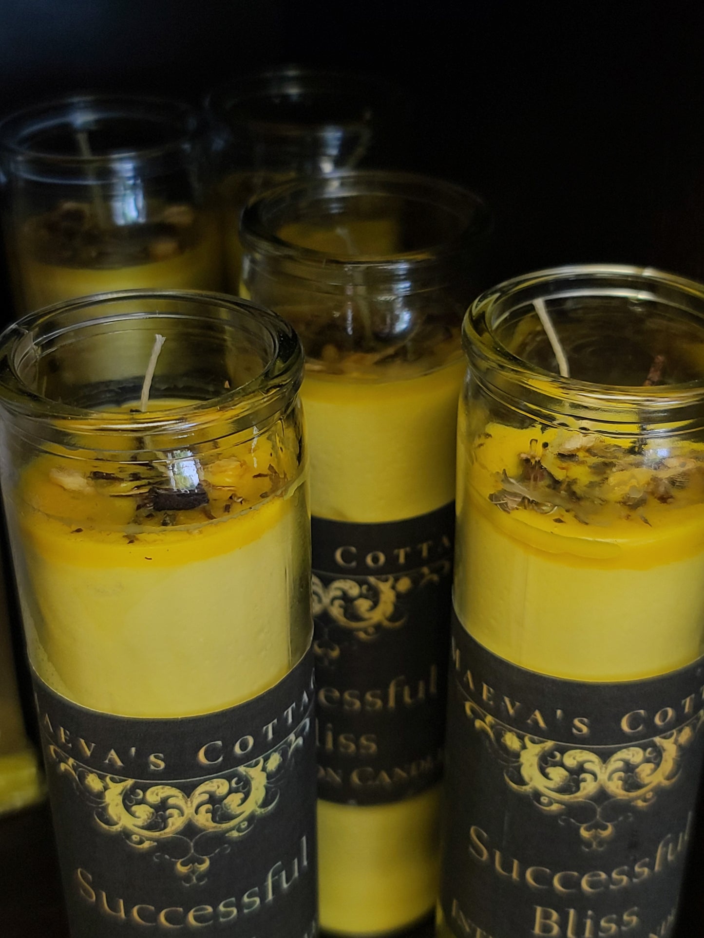 Successful Bliss Spell Candle by Maeva