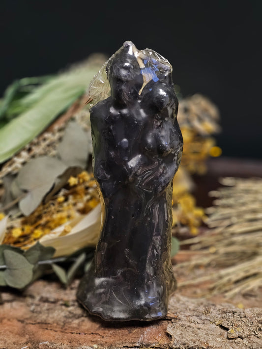 Black Marriage Figure Spell Candle