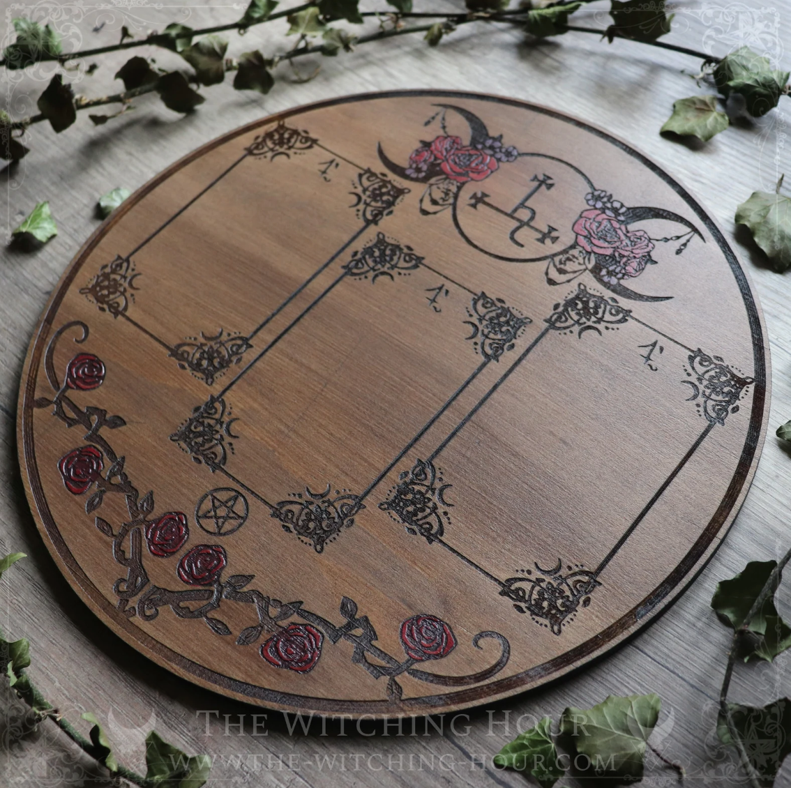 Sigil of Lilith Tarot Reading Board (Handcrafted)