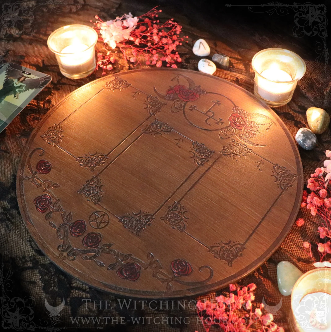 Sigil of Lilith Tarot Reading Board (Handcrafted)
