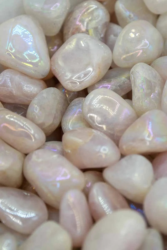 Aura Rose Quartz (Tumbled)
