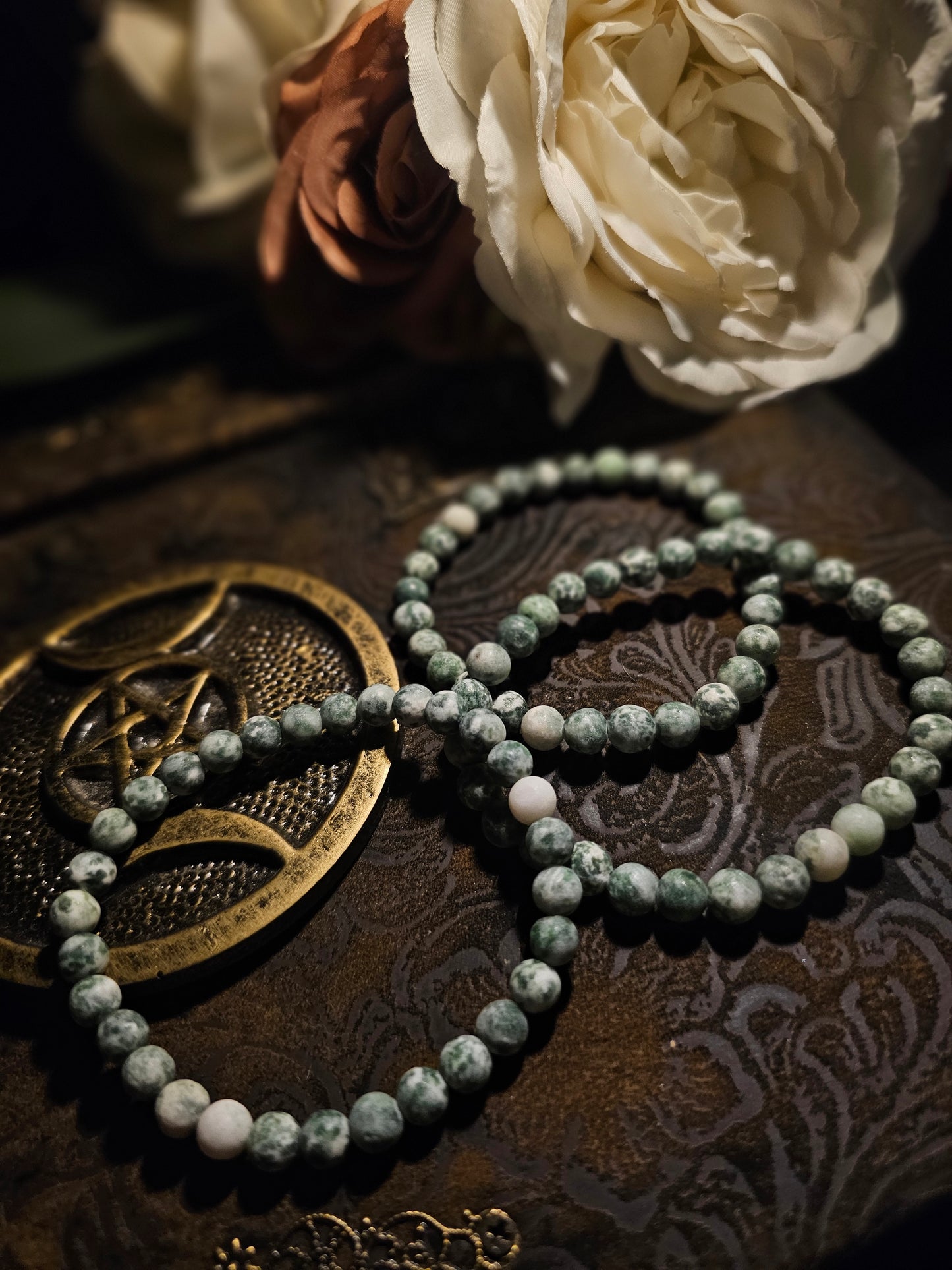 Tree Agate Authentic Crystal Bracelet