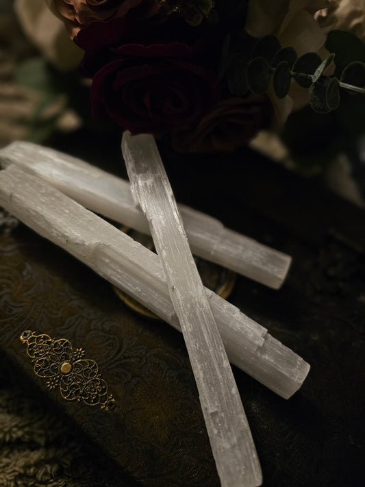 Selenite Stick (8")