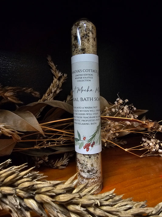Sweet Mocha Mint Bath Soak - Winter Solstice Collection