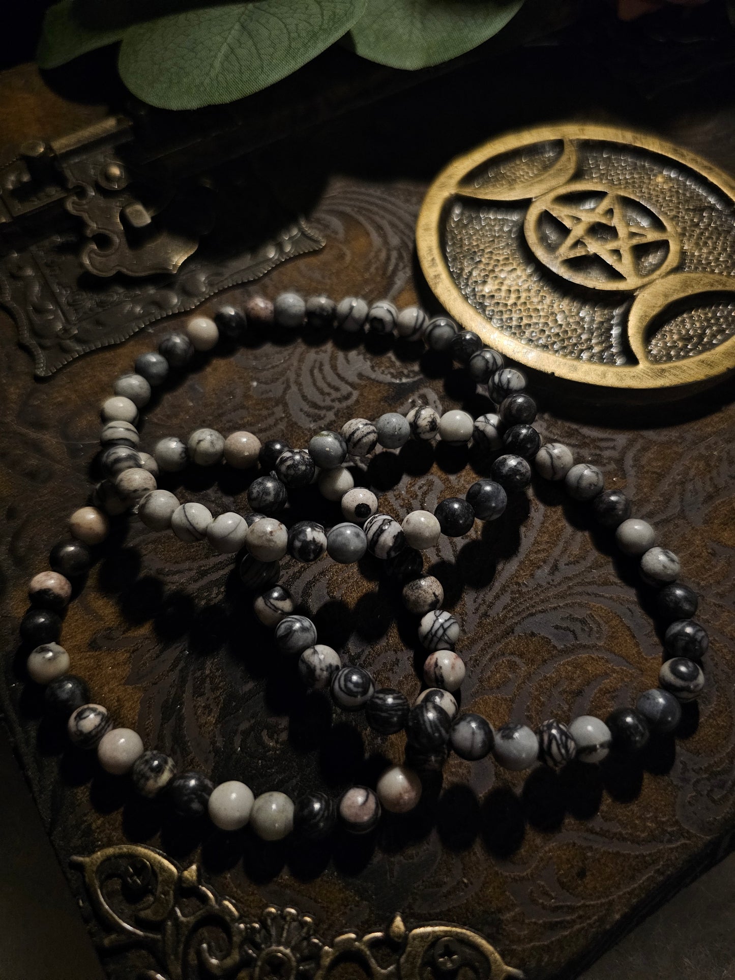 Spider Web Jasper Authentic Crystal Bracelet