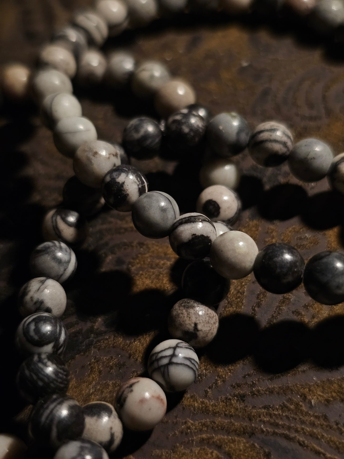 Spider Web Jasper Authentic Crystal Bracelet