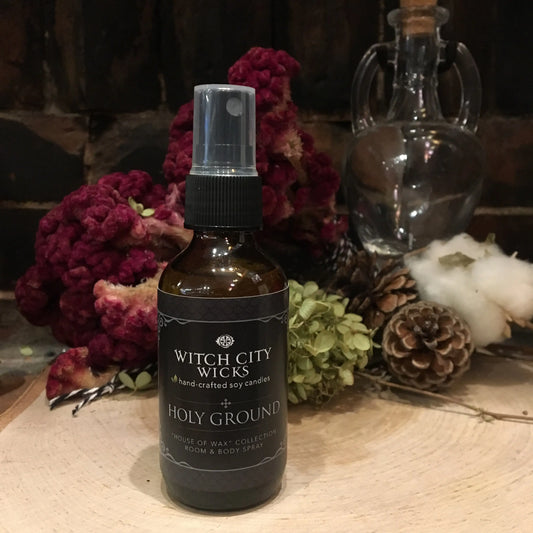 Witch City Wicks - Holy Ground - Room Spray