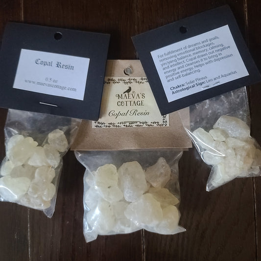 COPAL Resin for goals, emotions, balance, intellect, and peace