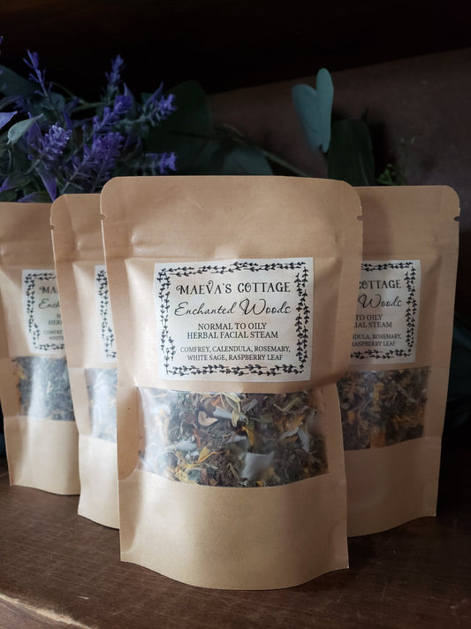 ENCHANTED WOODS Herbal Facial Steam Blend (Normal to Oily)
