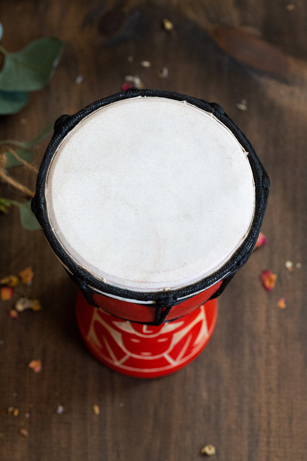 Hand-Carved 8" Djembe (Made in Bali)