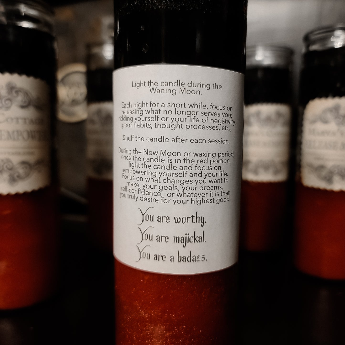 Release & Empower Spell Candle