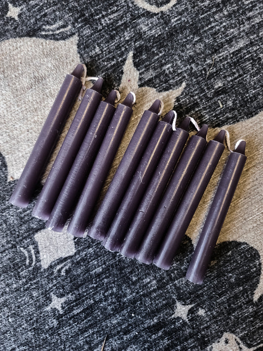 Gray Chime Spell Candle