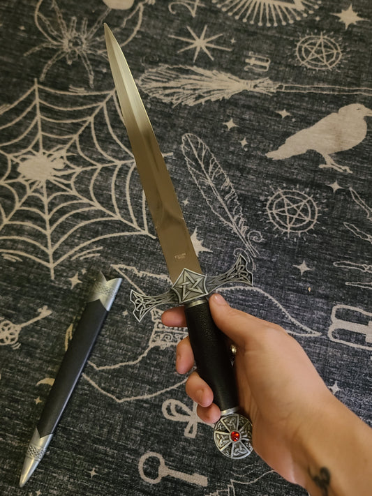 Celtic Pentacle Athame