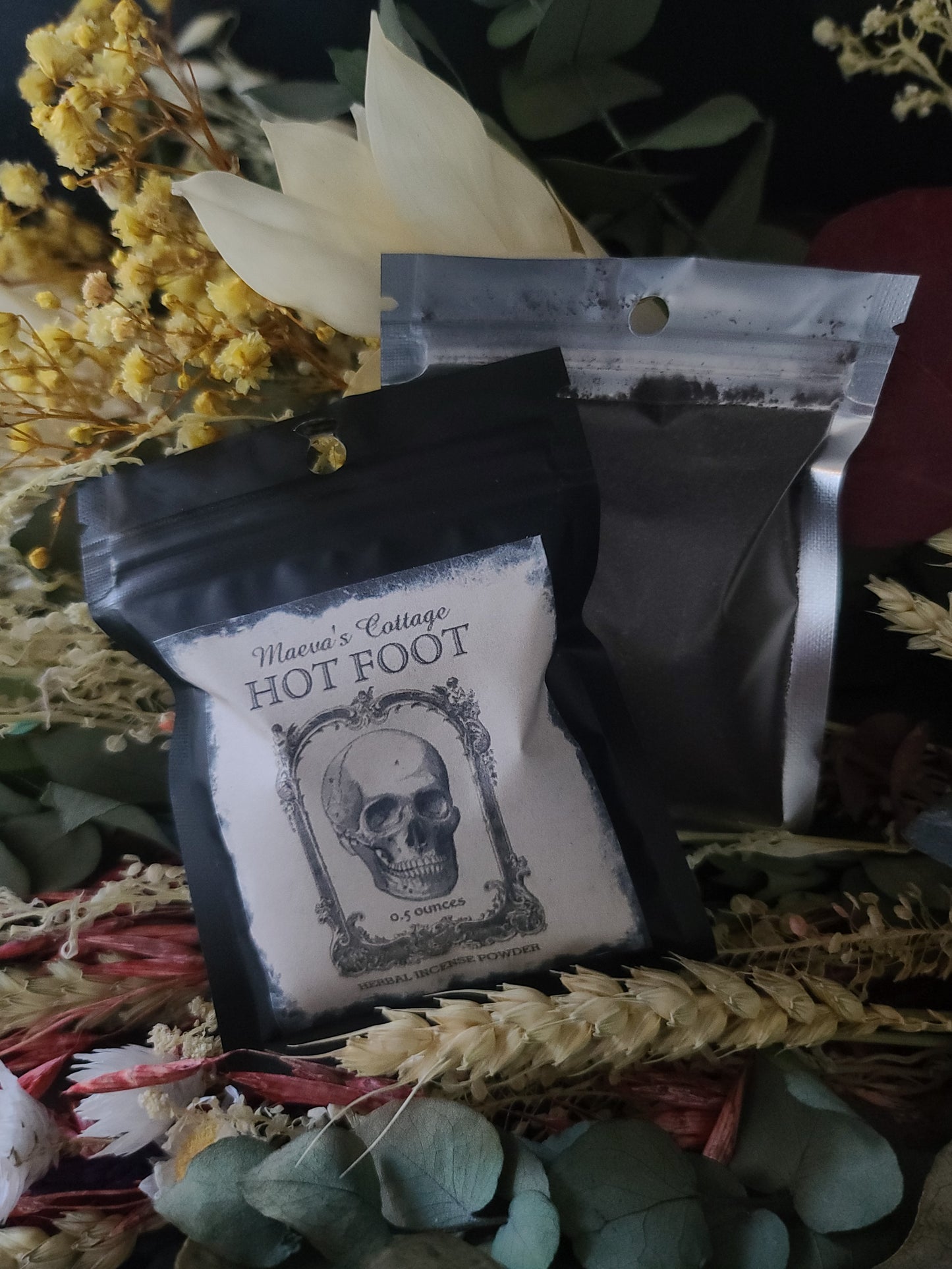 Hot Foot Herbal Incense Powder