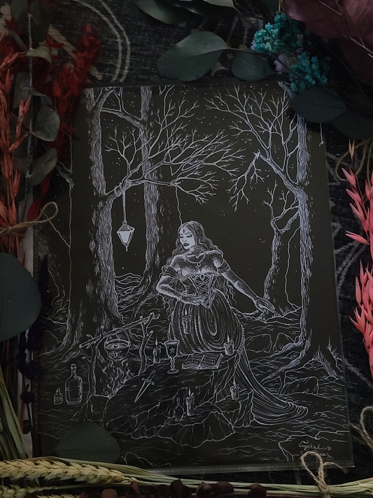 "Magick" Artwork Print by Crystal Diaz