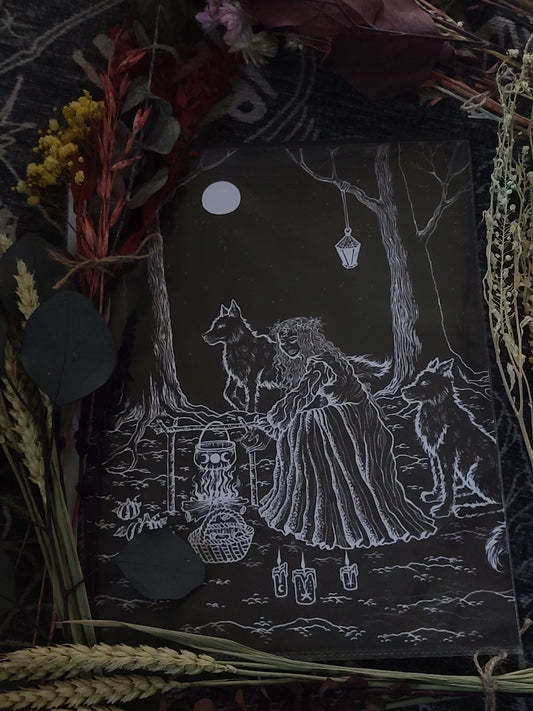 "Wolves" Artwork Print by Crystal Diaz