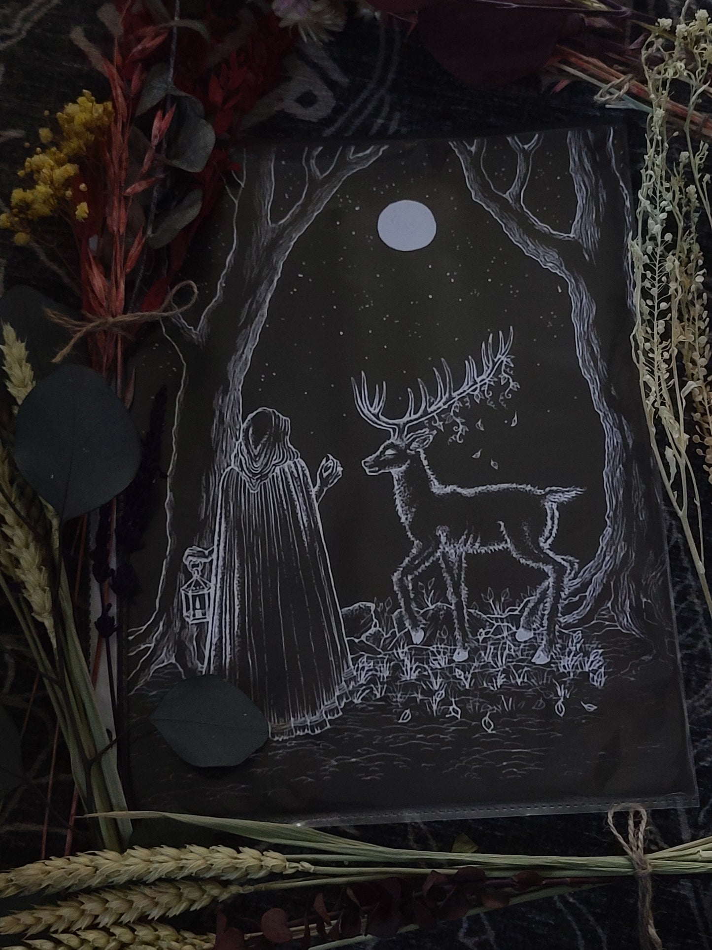 "The Stag" Artwork Print by Crystal Diaz
