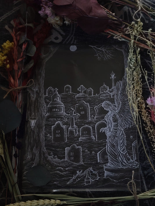 "Concrete Angel" Artwork Print by Crystal Diaz