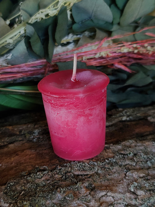 Reiki Charged Votive - Love