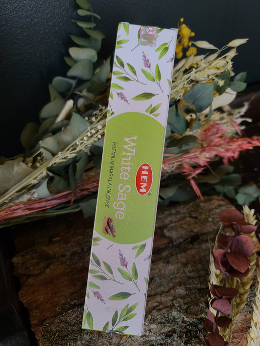 HEM - White Sage - Incense Sticks