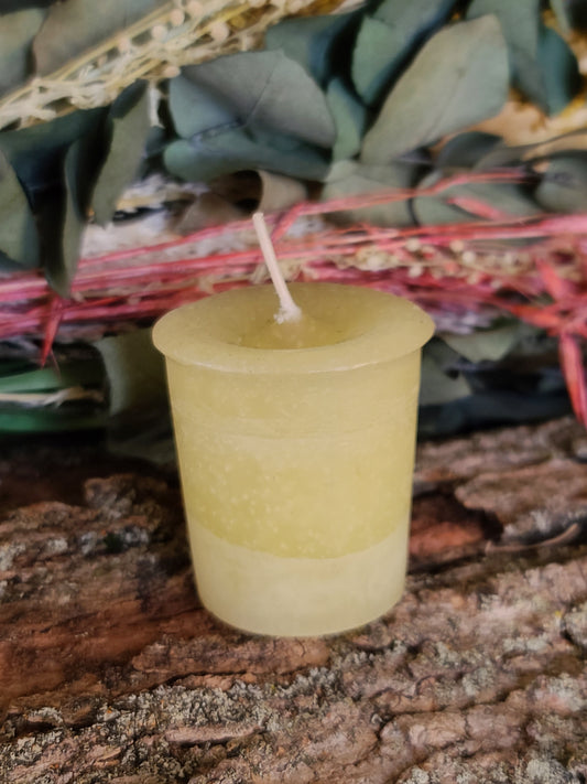 Reiki Charged Votive - Abundance