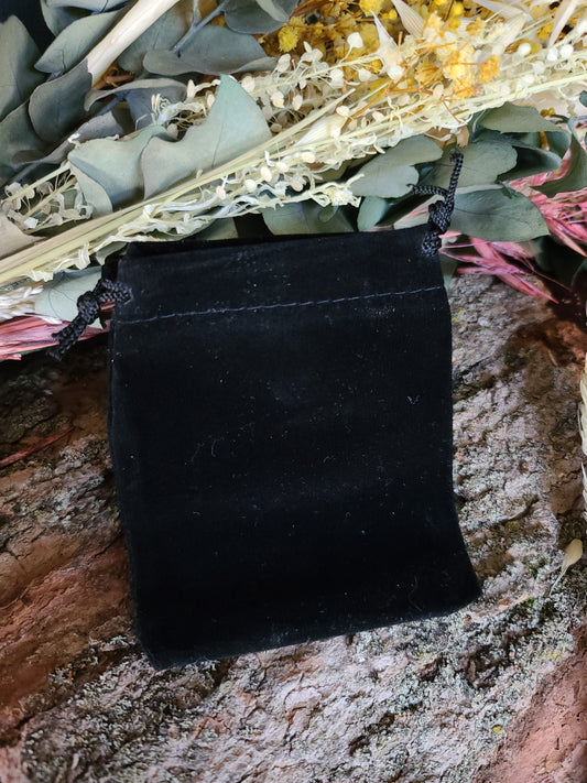 Velvet Drawstring Bag 3x4"