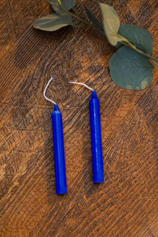 Blue Chime Spell Candle