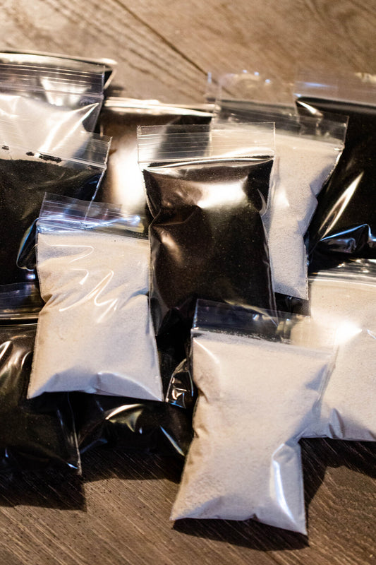 BLACK or WHITE Sand For Heat Protection