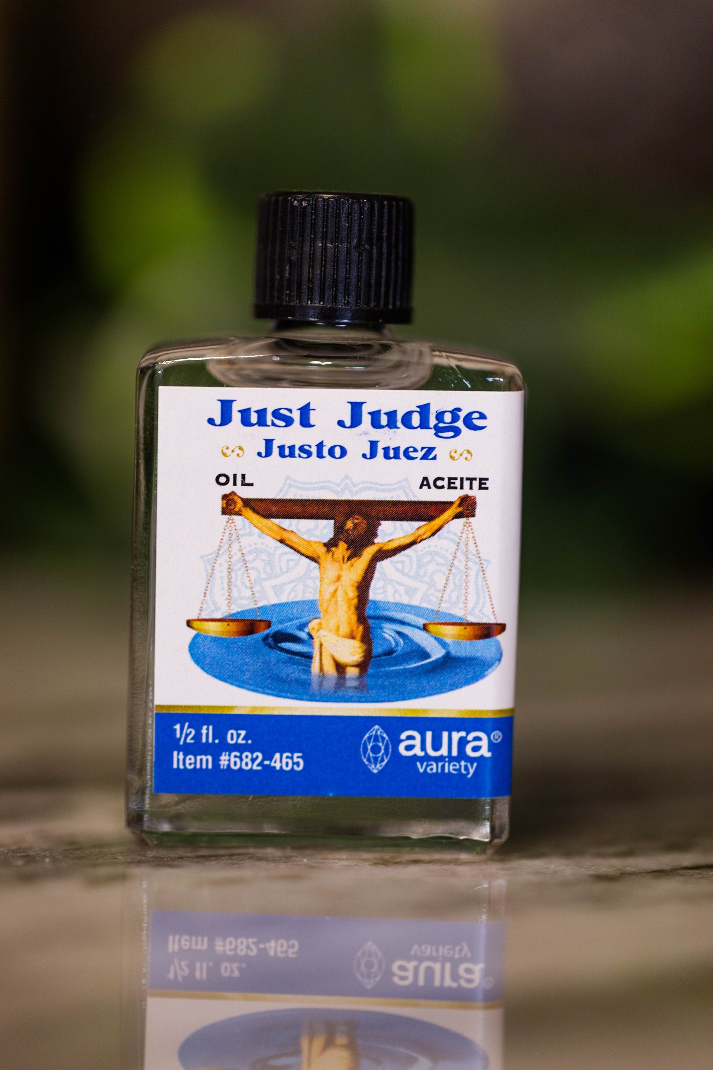 JUST JUDGE Conjure Oil for justice in court, tipping the scales in your favor