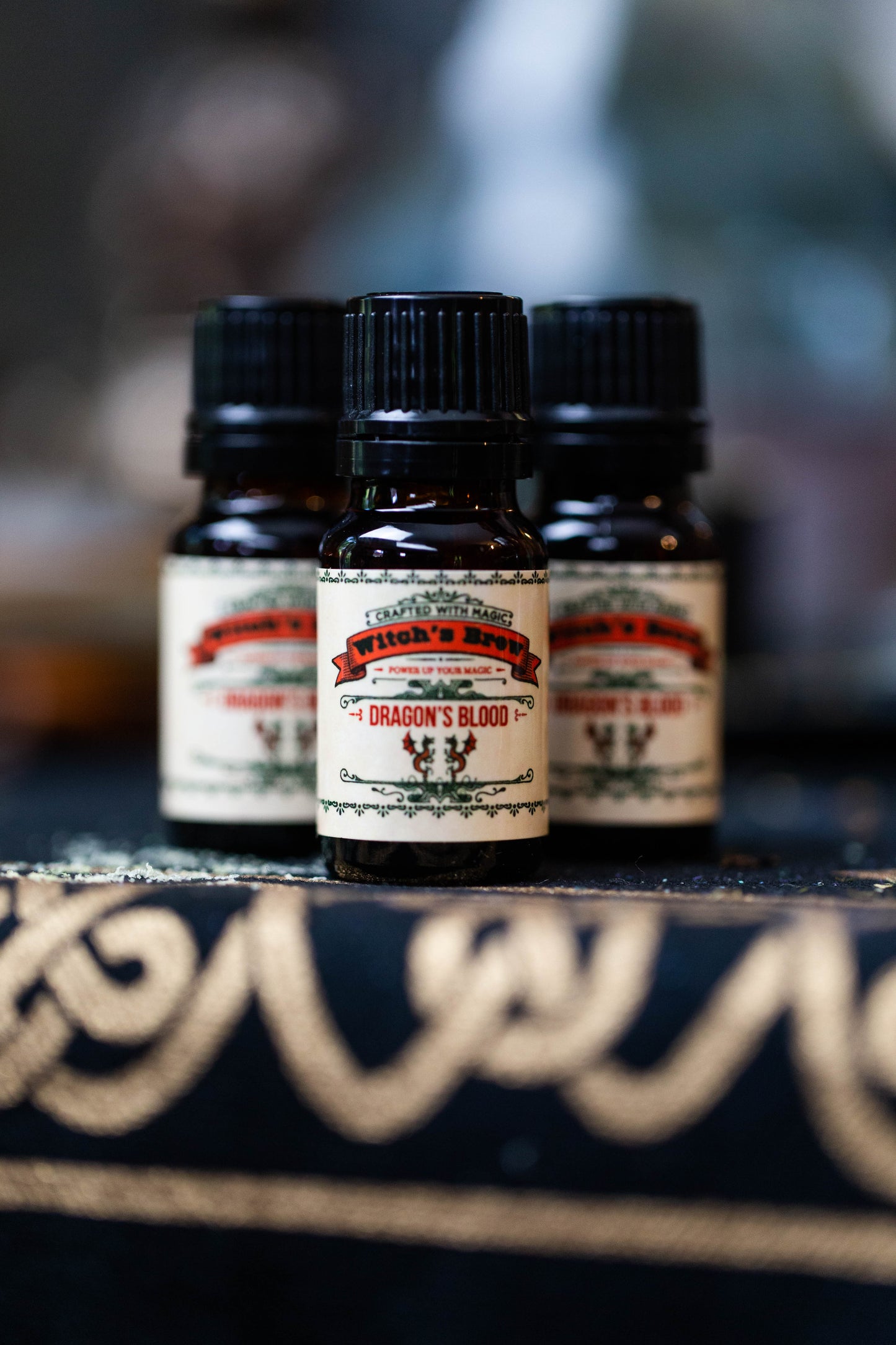 Witch's Brew: Dragon's Blood Conjure Oil (Power & Enhance Intention)