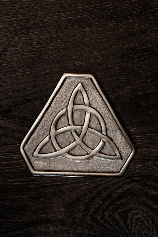 Triquetra Metal Altar Tile (5")