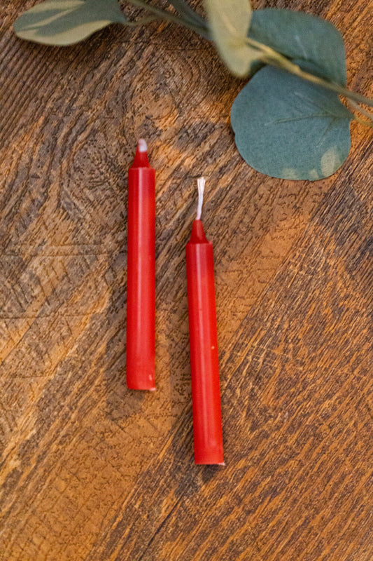 Red Chime Spell Candle