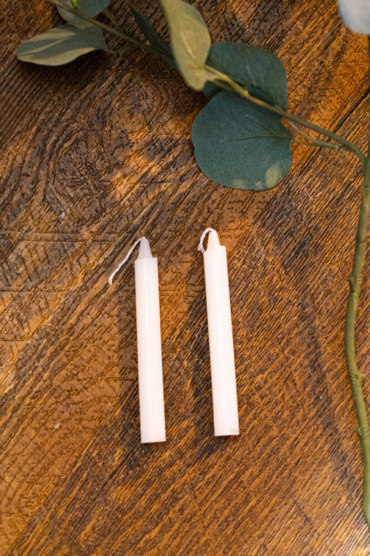 White Chime Spell Candle