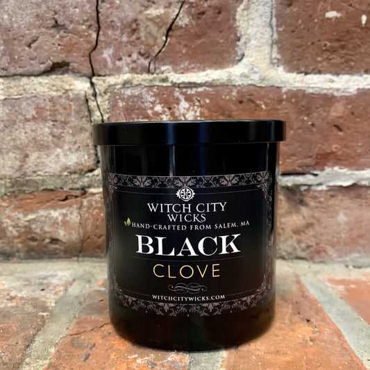 Witch City Wicks - BLACK: Clove - Soy Candle