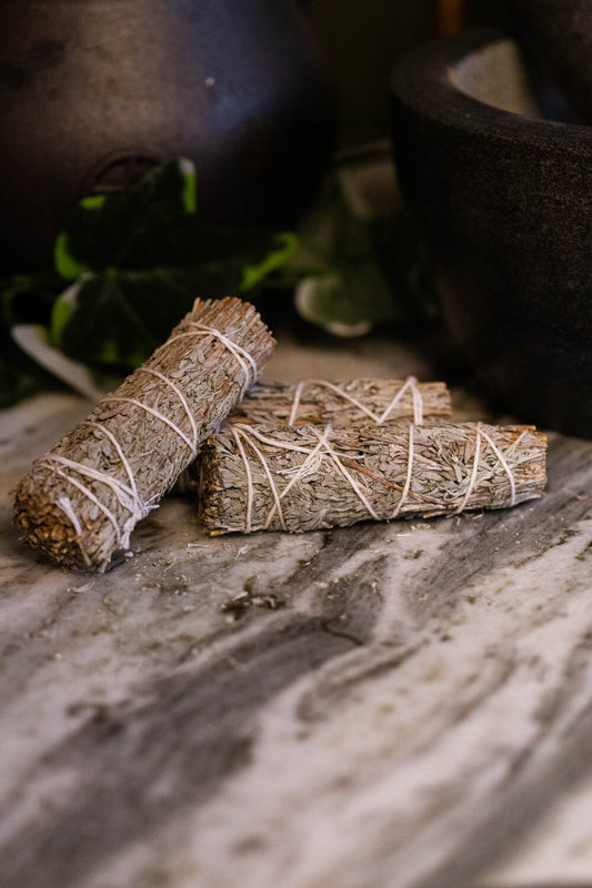 Palo Santo Dusted Mountain Sage Herbal Bundle