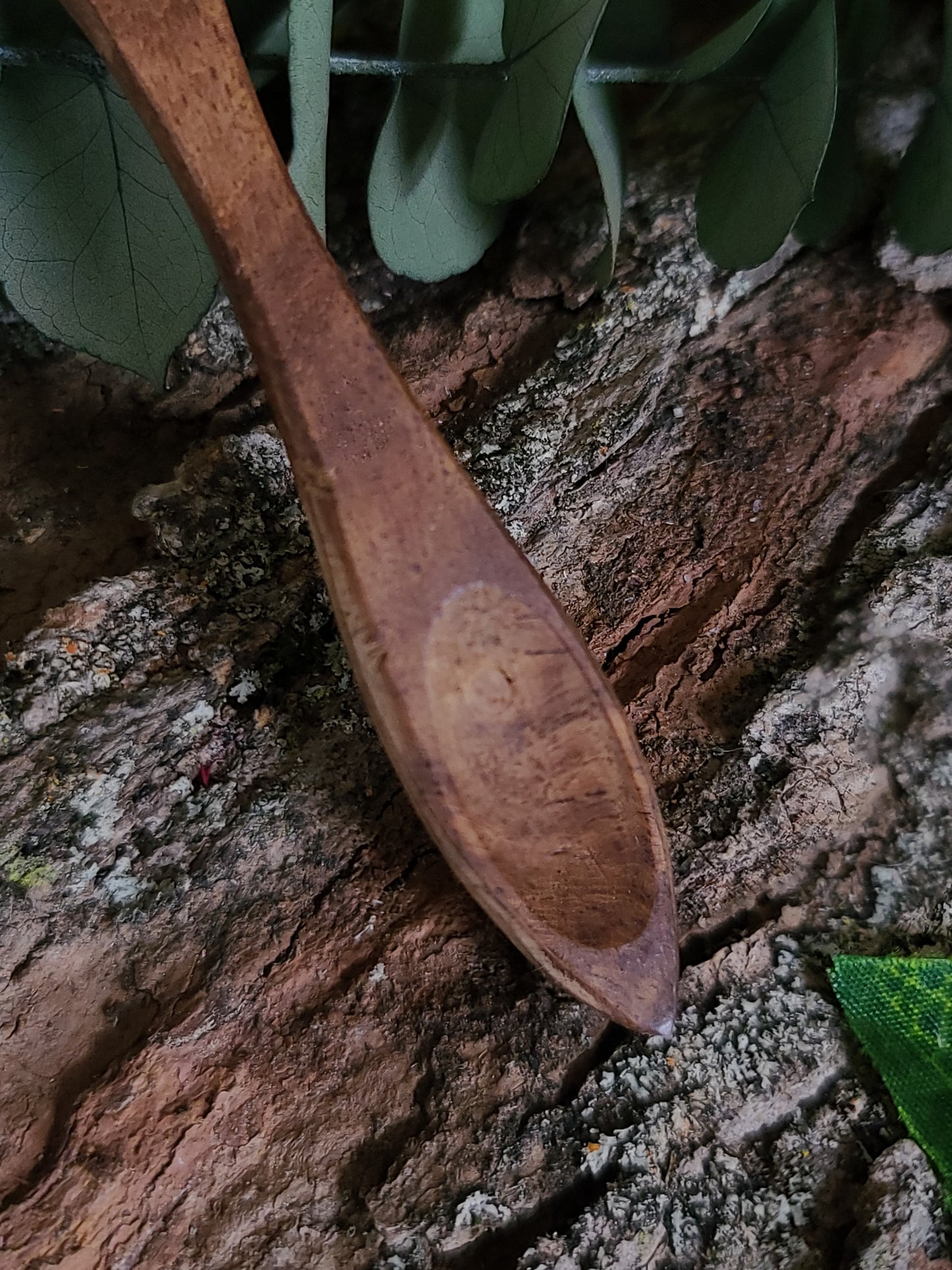 Goddess Wooden Carved Altar Spoon