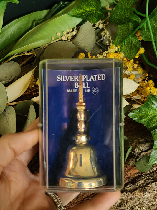 Collectible Silver Plated Altar Bell