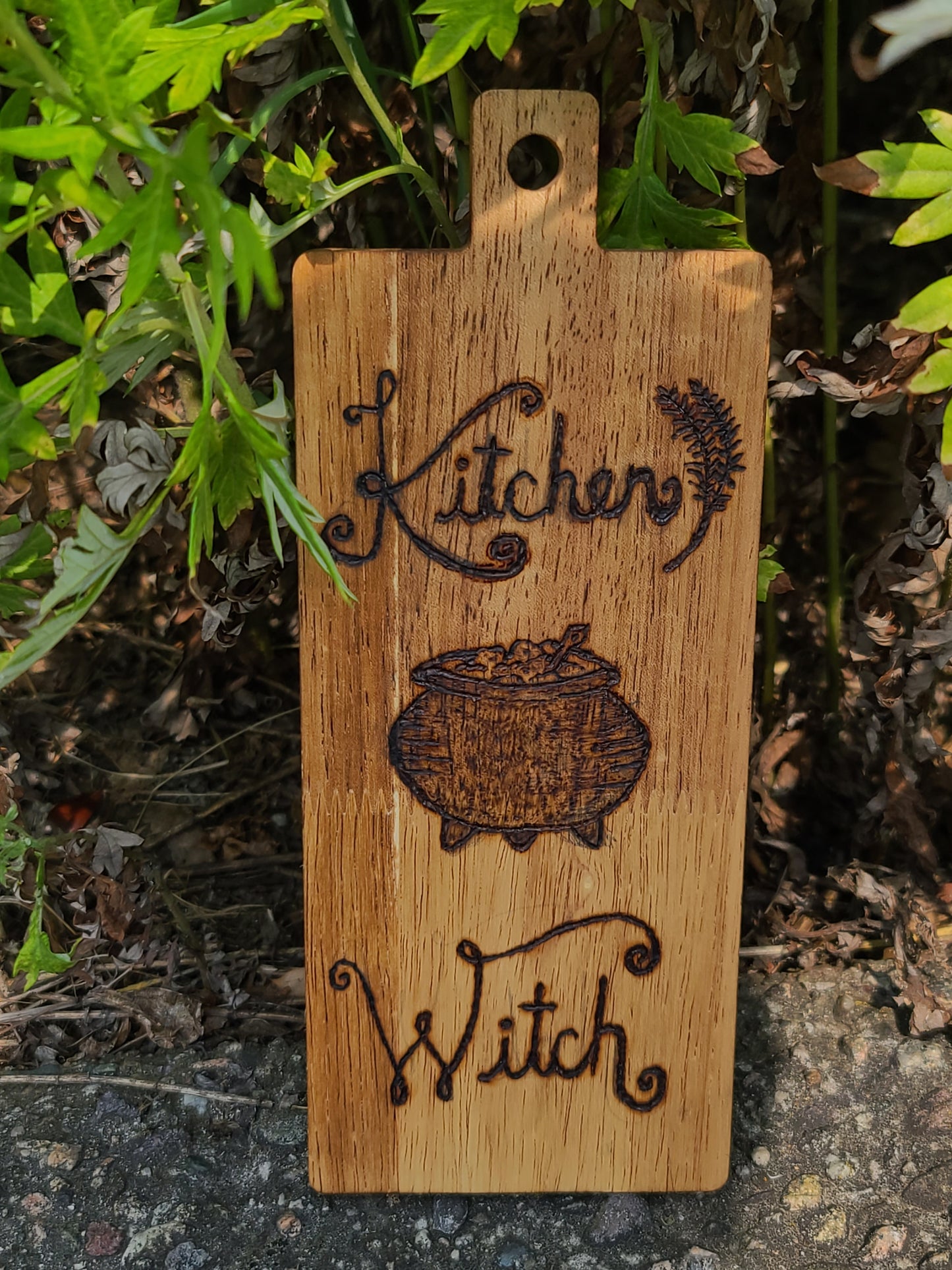 Kitchen Witch Decorative Board by Maeva