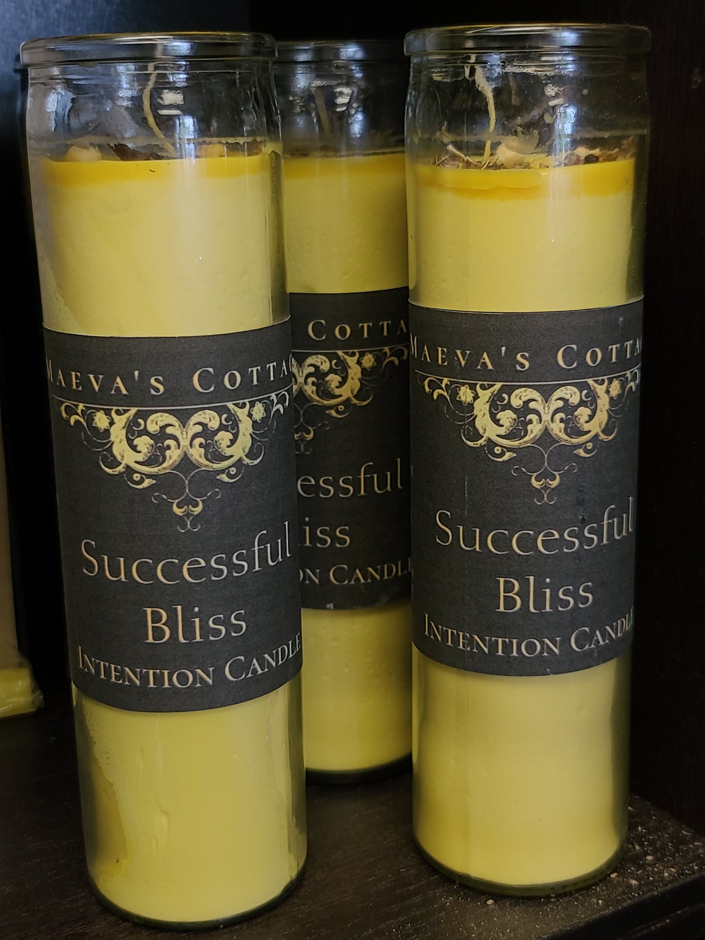 Successful Bliss Spell Candle by Maeva