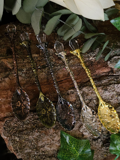 Woodland Cottage Crystal Spoons