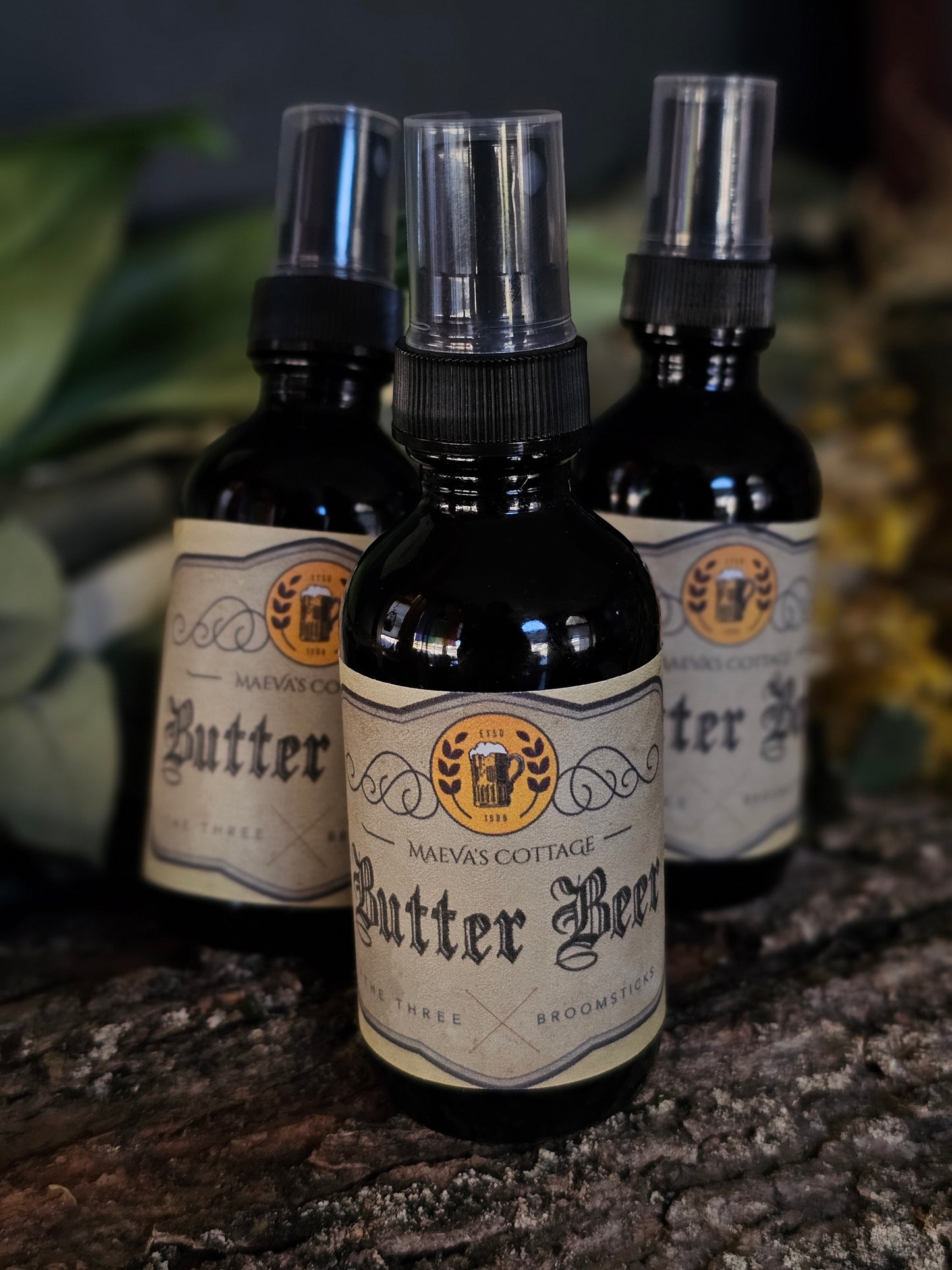 BUTTERBEER Room, Linen, & Body Spray - Limited Edition Harry Potter Inspired Collection