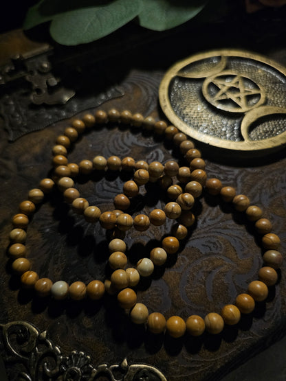 Wood Lace Authentic Crystal Bracelet