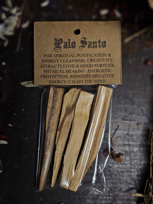 Palo Santo Sacred Wood Sticks (Pack of 4)