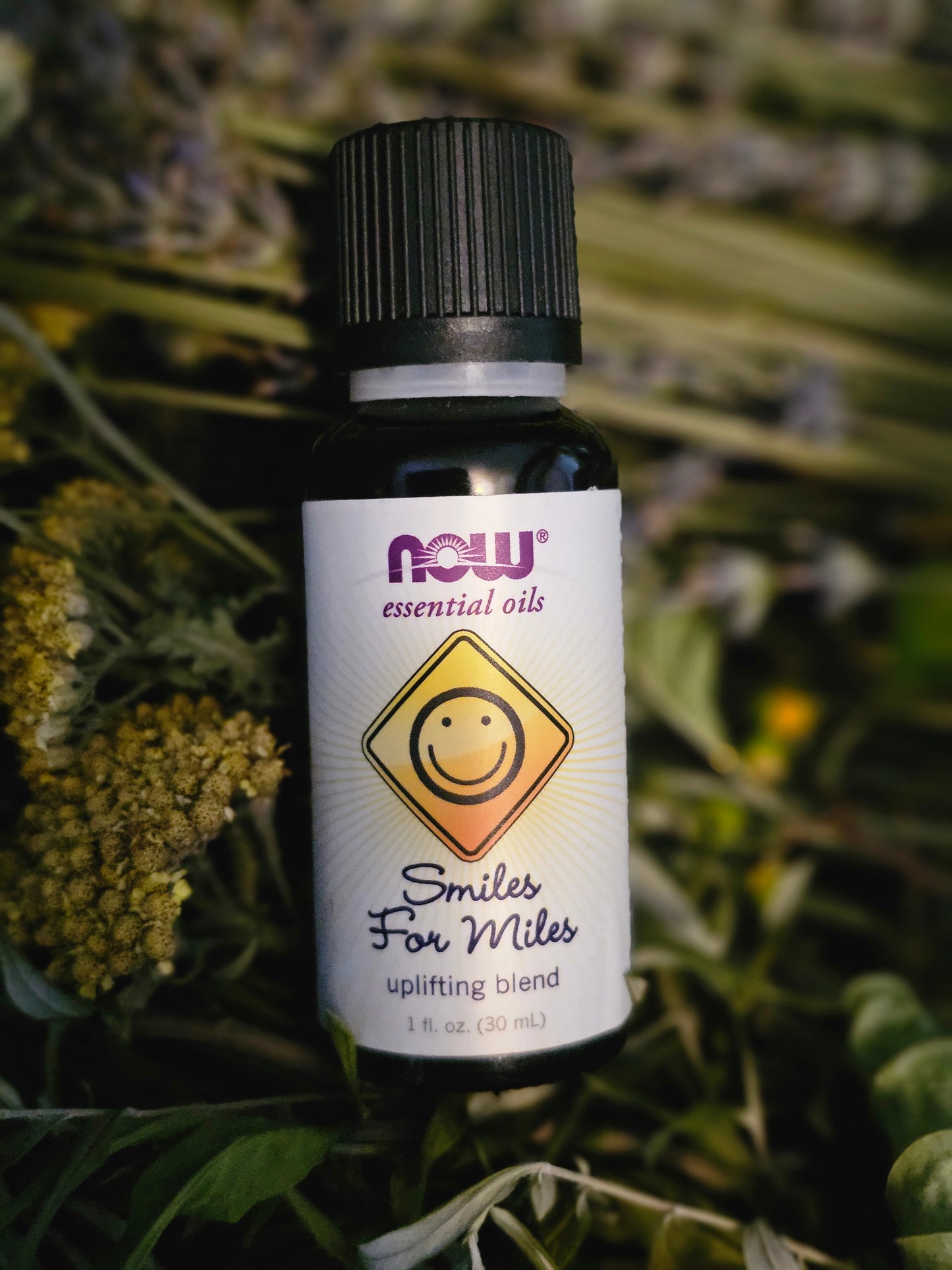 NOW Essential Oils - Smiles for Miles Uplifting Aromatherapy Blend (1 oz)