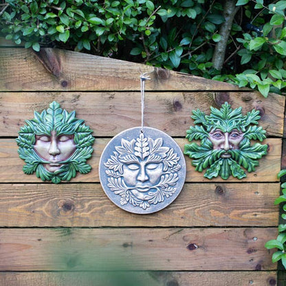 Bronze Green Goddess Terracotta Plaque